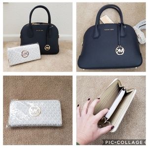 New Michael Kors purse w/ free wallet